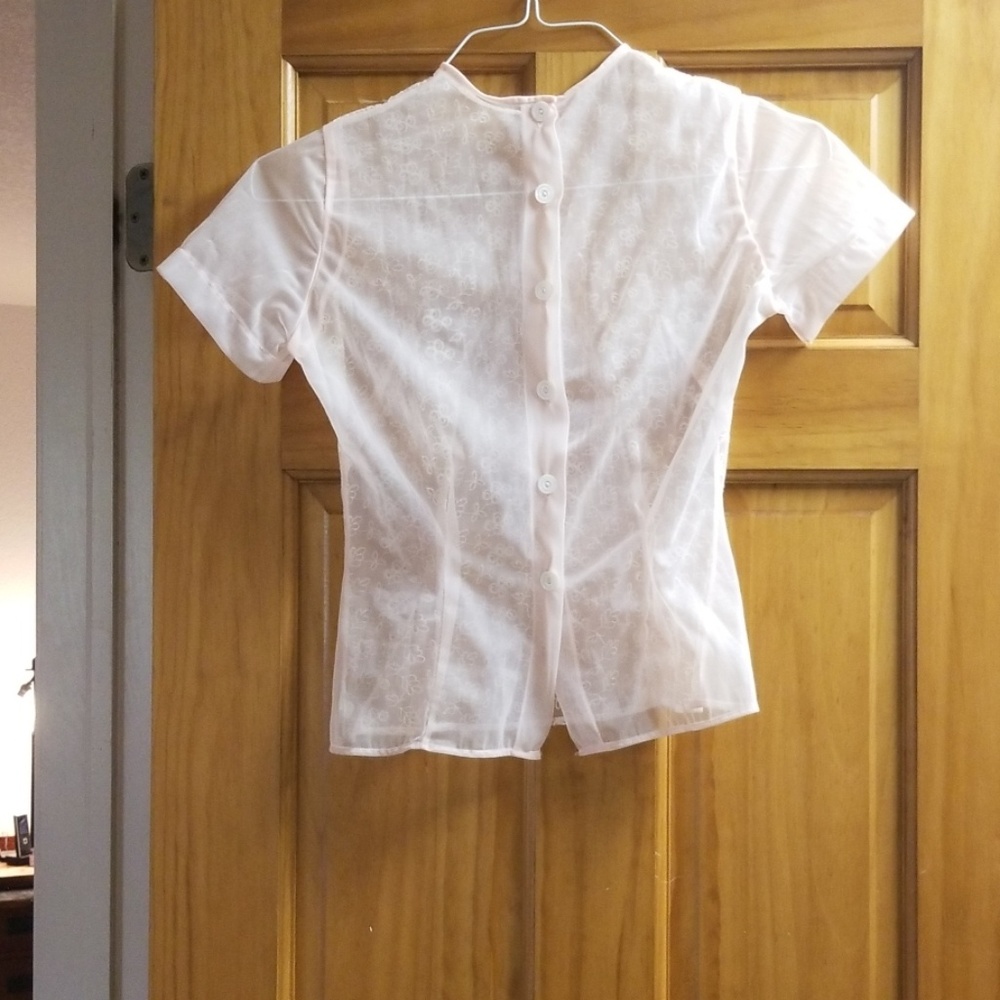 Sheer womans shirt